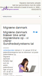 Mobile Screenshot of migraeniker.dk